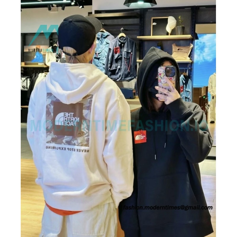 The North Face - 23ss Year of The Rabbit Limited Collection Flocked Hoodie