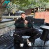 Undermycar -23FW New World Pop-store Wash Destruction Hoodie