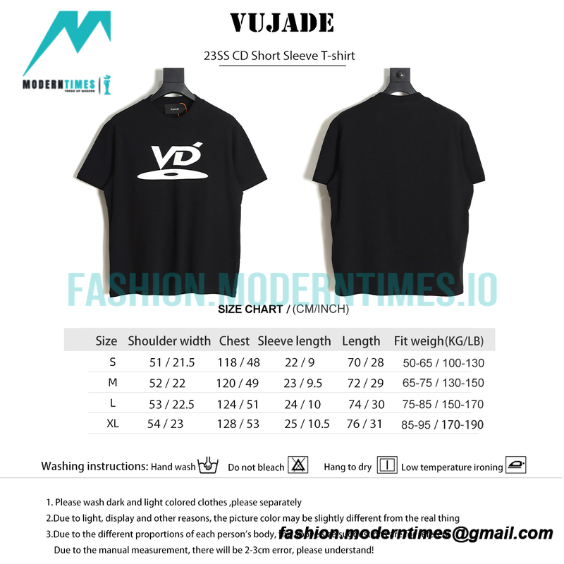 Vujade - 23SS CD Short Sleeve T-shirt