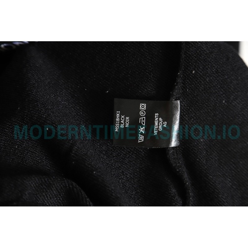 Vetements - 23SS Tie-dye Gradient Wash Vintage Crew-neck Hoodie