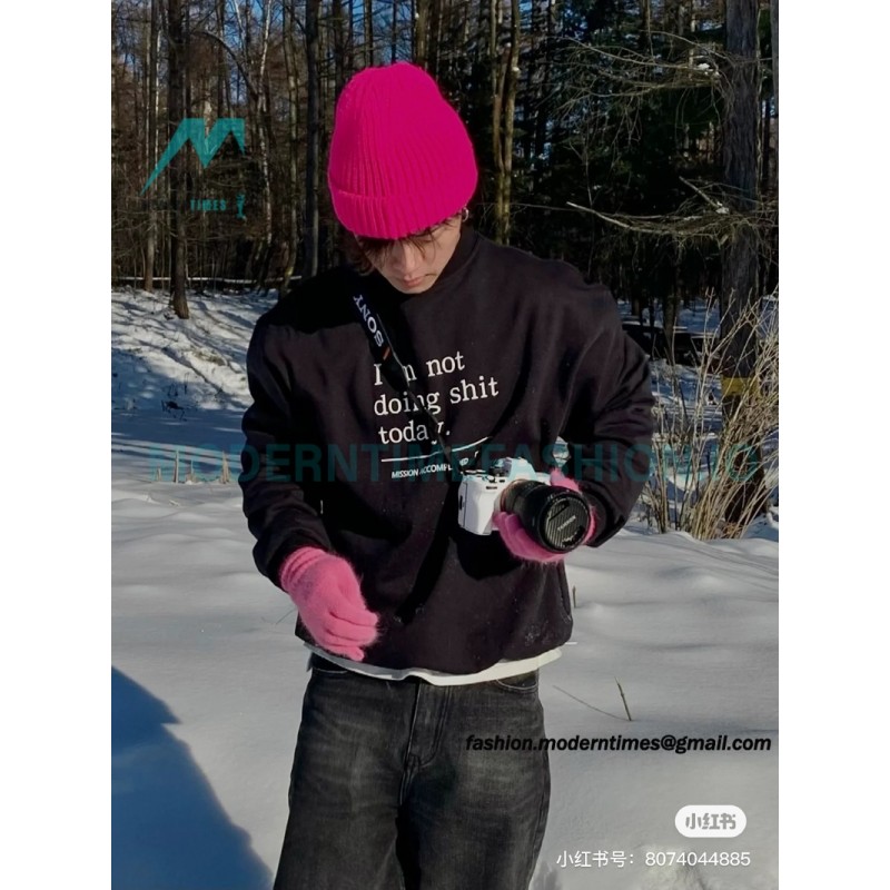 Vetements - 23SS Tie-dye Gradient Wash Vintage Crew-neck Hoodie
