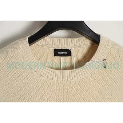 We11 Done - Love Print Knit Sweater