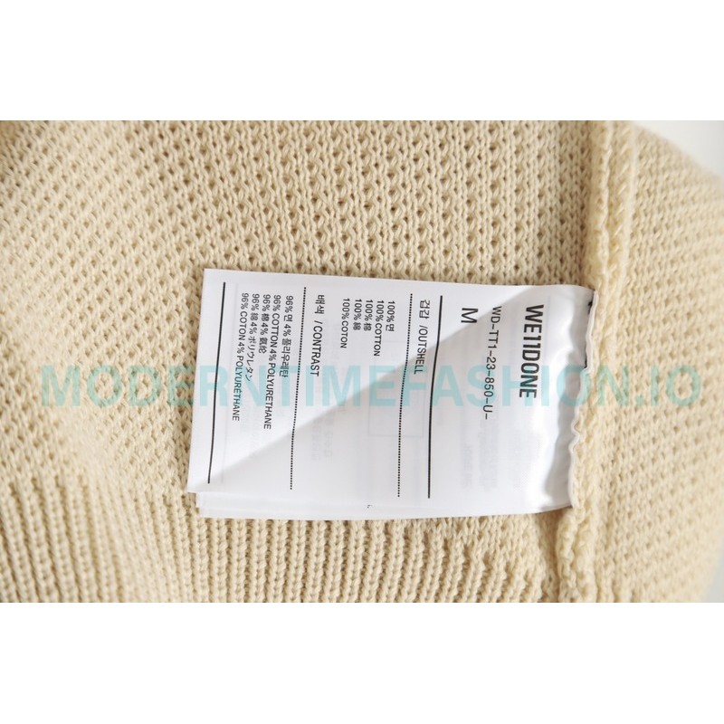 We11 Done - Love Print Knit Sweater