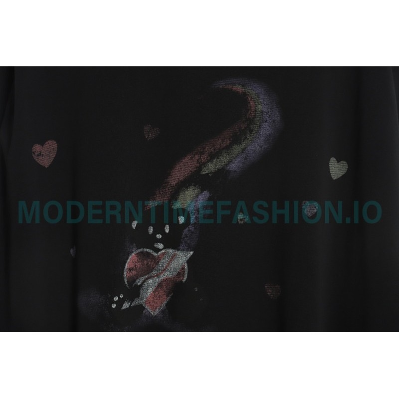 We11 Done - 23 New Rainbow Love Teddy Bear Long Sleeve T-shirt