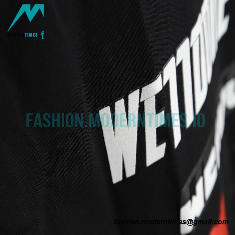 We11 Done - 23SS Love Bullet Screen Short-sleeved T-shirt