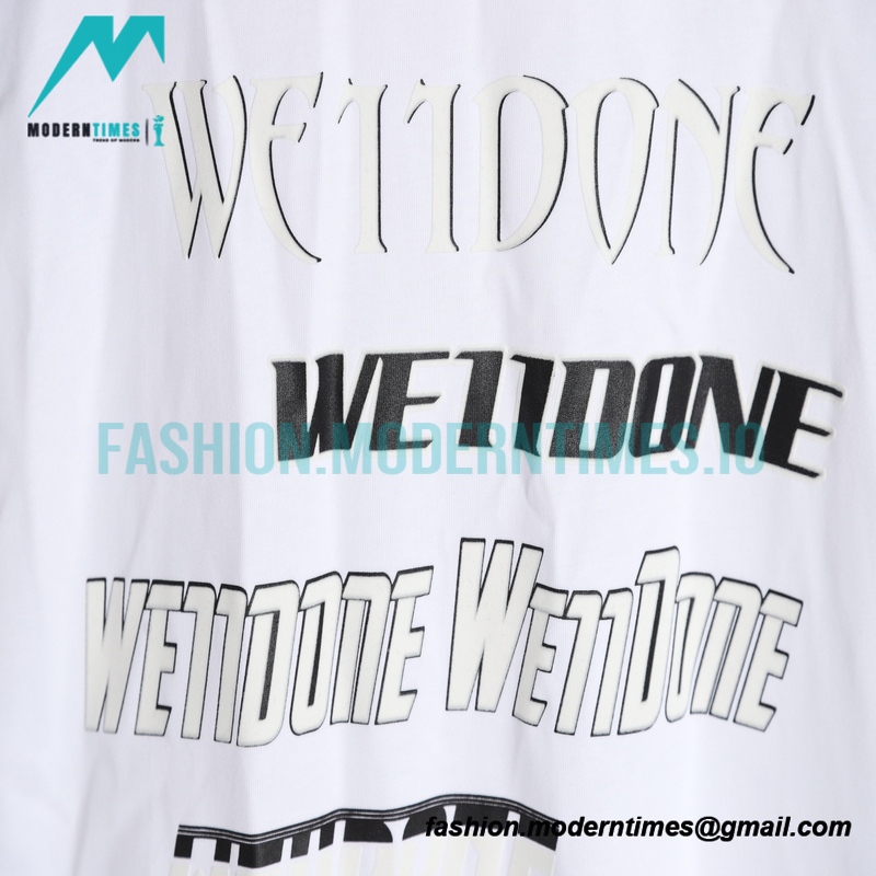 We11 Done - 23SS Love Bullet Screen Short-sleeved T-shirt