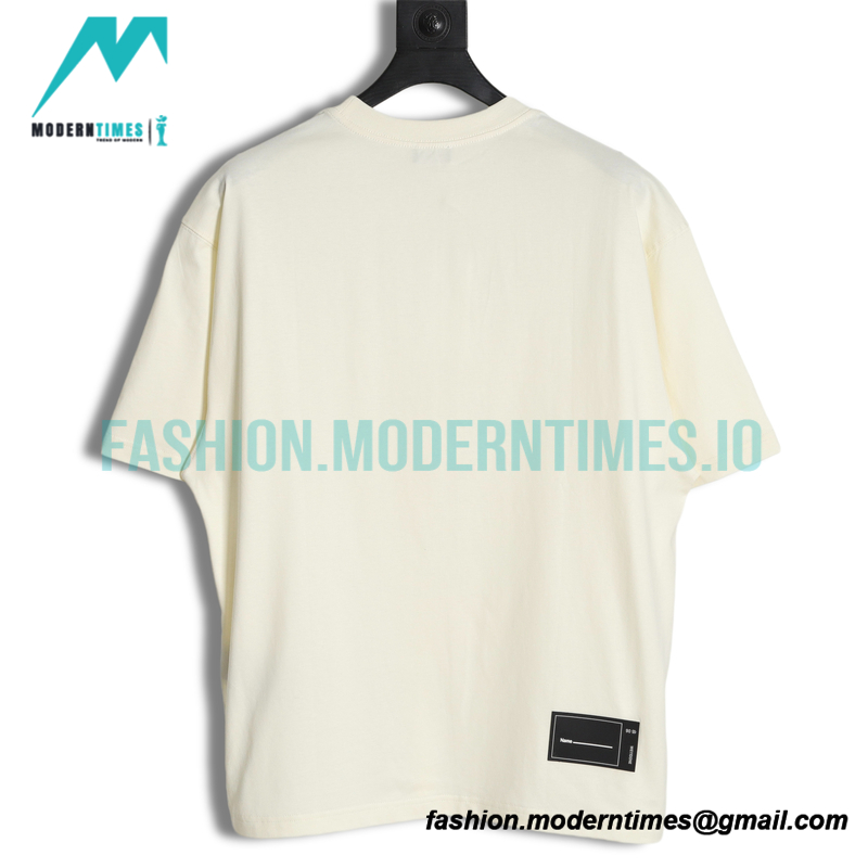 We11 Done - 23SS Embroidered Small Label Short-sleeved T-shirt