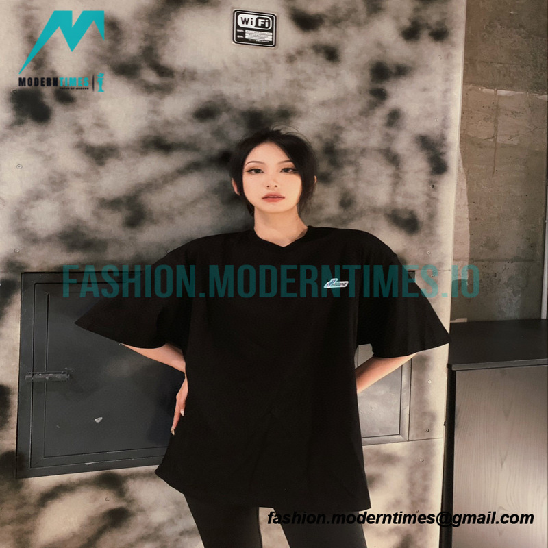 We11 Done - 23SS Embroidered Small Label Short-sleeved T-shirt