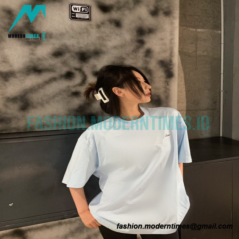 We11 Done - 23SS Embroidered Small Label Short-sleeved T-shirt