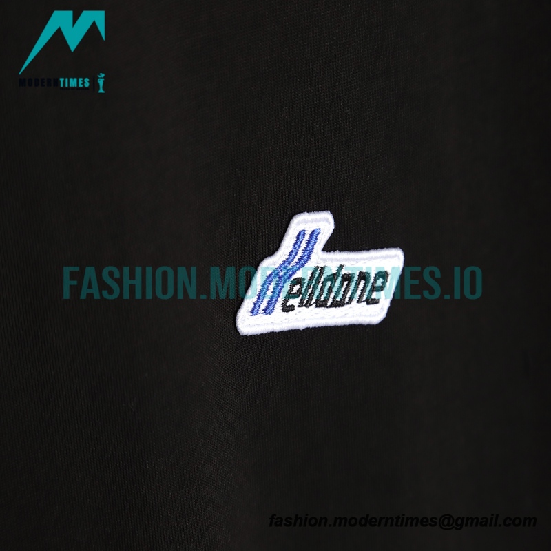 We11 Done - 23SS Embroidered Small Label Short-sleeved T-shirt
