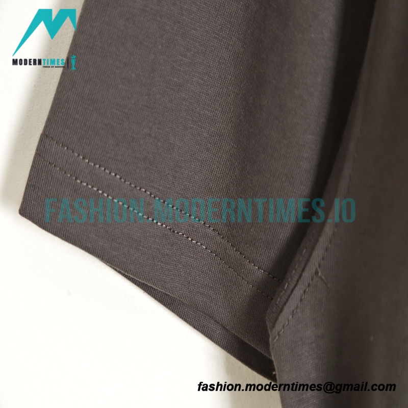 We11 Done - 23SS Rendered Slogan Short-sleeved T-shirt