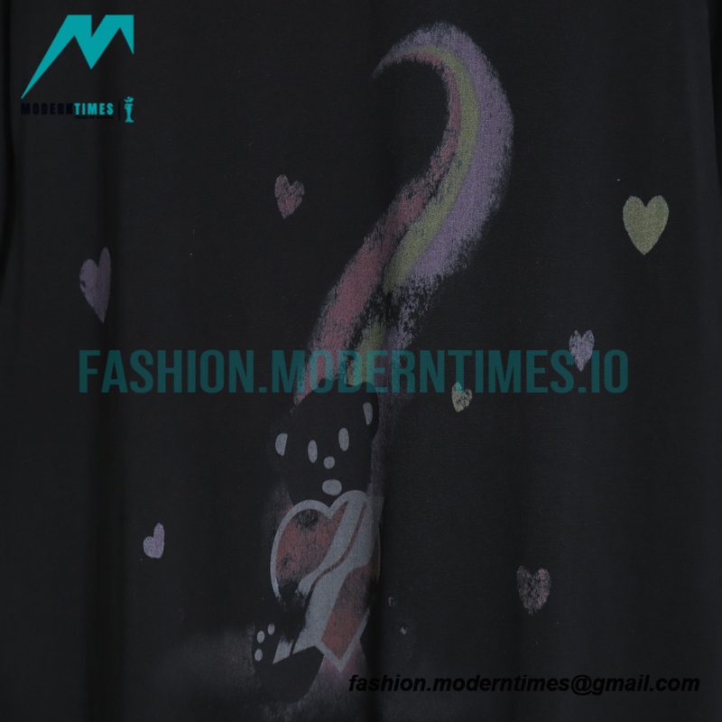 We11 Done - 23SS Rainbow Bear Short-Sleeved T-shirt