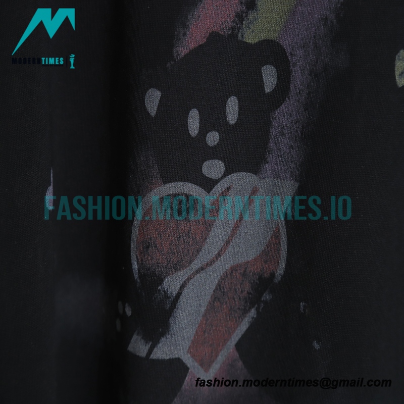 We11 Done - 23SS Rainbow Bear Short-Sleeved T-shirt