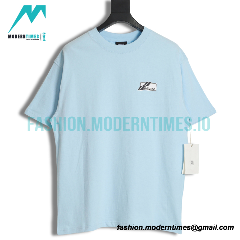 We11 Done - Back Bullet Screen Print Short-sleeved T-shirt
