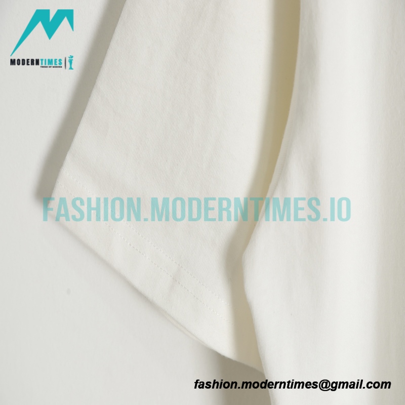We11 Done - Small Letter-embroidered Short-sleeved T-shirt