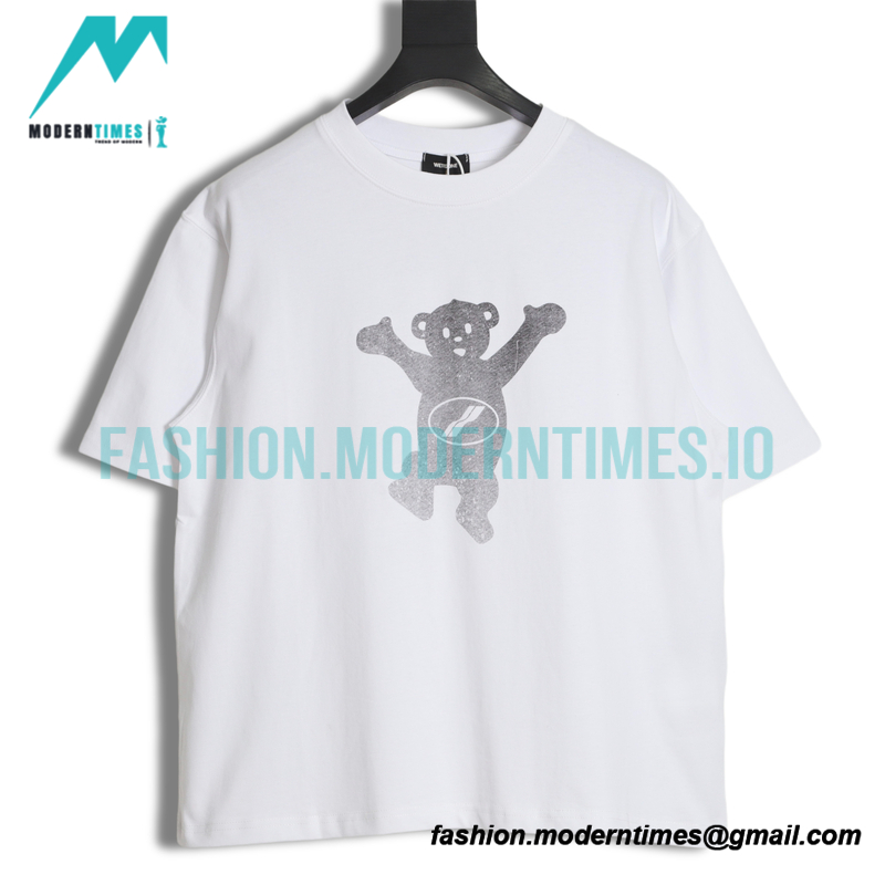 We11 Done - 23ss Tapered Bear Short Sleeve