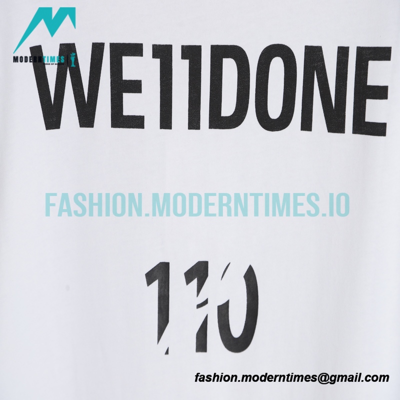 We11 Done - 23ss Tapered Bear Short Sleeve