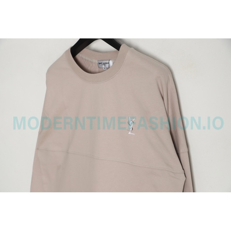 Saint Laurent Paris - Basic Letter Embroidered Logo Hoodie