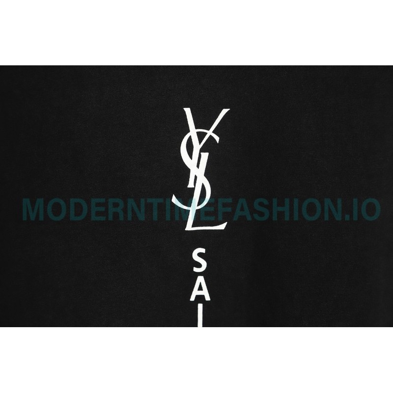 Saint Laurent - 23SS Wash Water Fluorescent Long Sleeve T-shirt