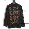 Balenciaga - 23FW Mud Dyed Sanskrit Base Long Sleeve T-shirt
