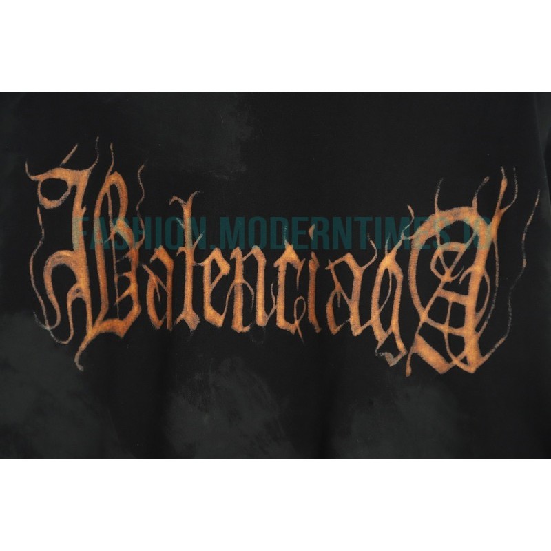 Balenciaga - 23FW Mud Dyed Sanskrit Base Long Sleeve T-shirt