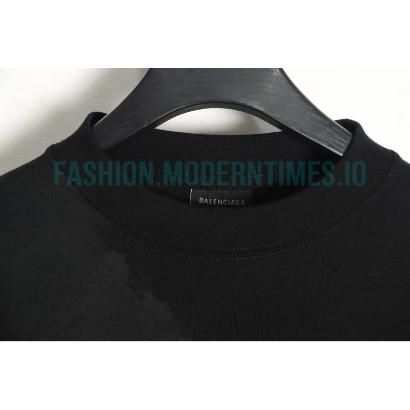 Balenciaga - 23FW Mud Dyed Sanskrit Base Long Sleeve T-shirt