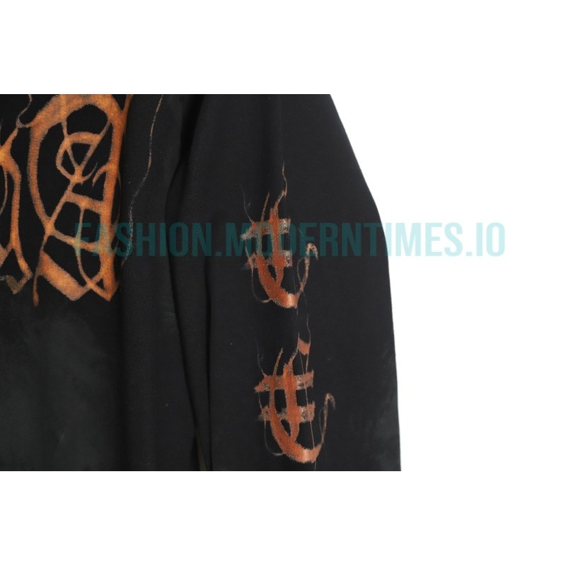 Balenciaga - 23FW Mud Dyed Sanskrit Base Long Sleeve T-shirt