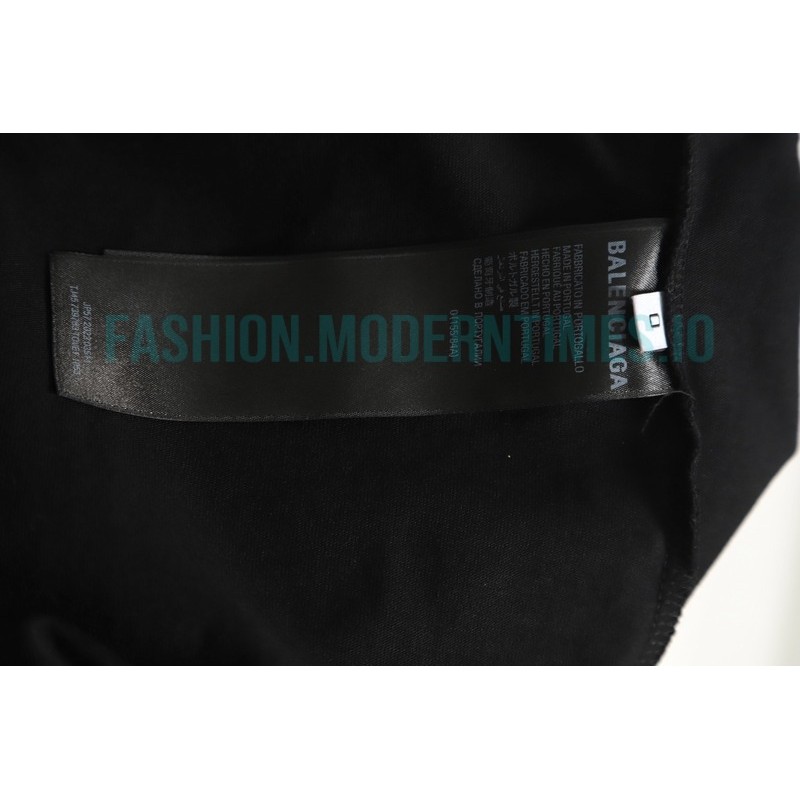 Balenciaga - 23FW Mud Dyed Sanskrit Base Long Sleeve T-shirt