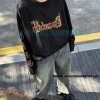Balenciaga - 23FW Mud Dyed Sanskrit Base Long Sleeve T-shirt