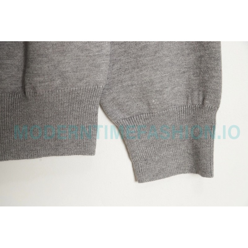 Givenchy - 23ss Latest Sweater Collection Flocked Logo crewneck sweater