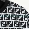 Fendi - 23FW Full Print Double F Print Round Neck Hoodie