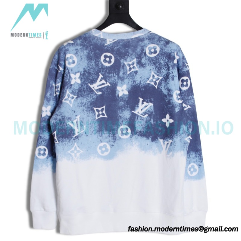 Louis Vuitton - 23FW Star Presbyterian Gradient Crewneck Hoodie