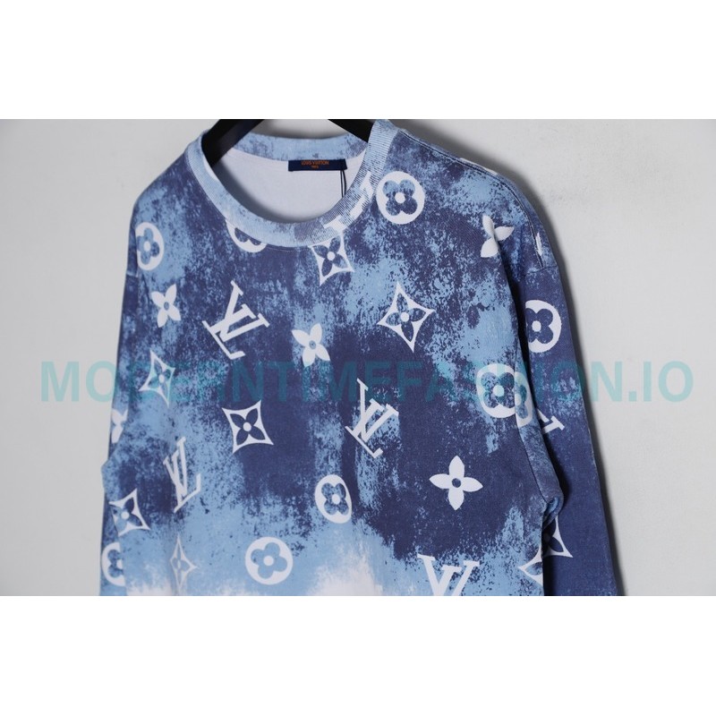 Louis Vuitton - 23FW Star Presbyterian Gradient Crewneck Hoodie