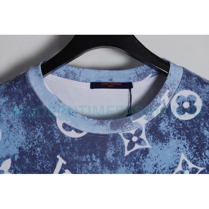 Louis Vuitton - 23FW Star Presbyterian Gradient Crewneck Hoodie