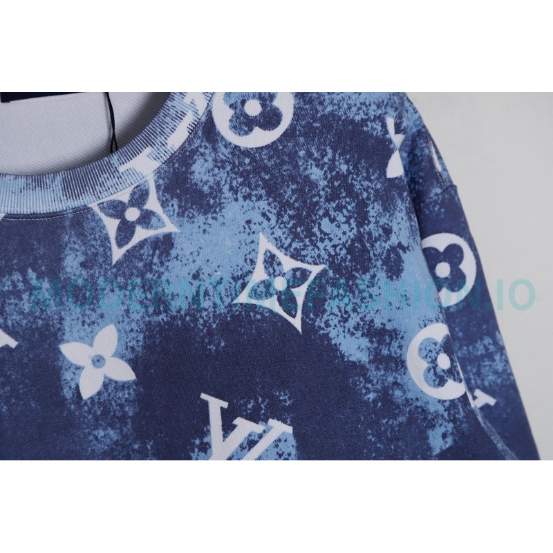 Louis Vuitton - 23FW Star Presbyterian Gradient Crewneck Hoodie