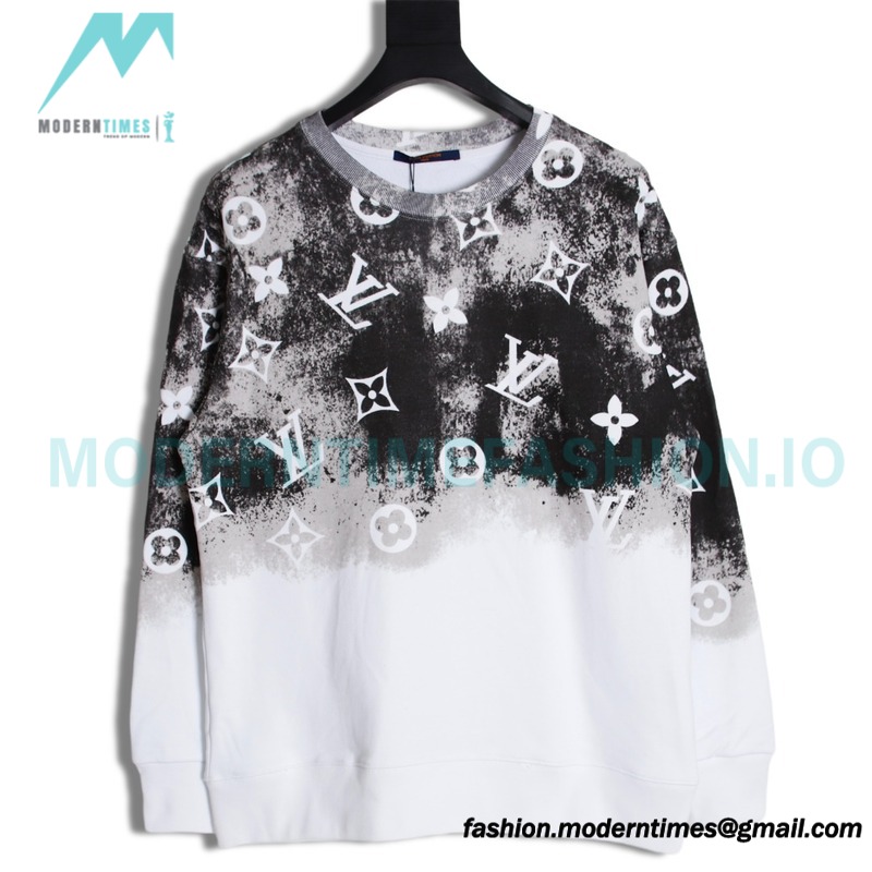 Louis Vuitton - 23FW Star Presbyterian Gradient Crewneck Hoodie