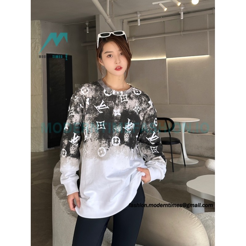 Louis Vuitton - 23FW Star Presbyterian Gradient Crewneck Hoodie