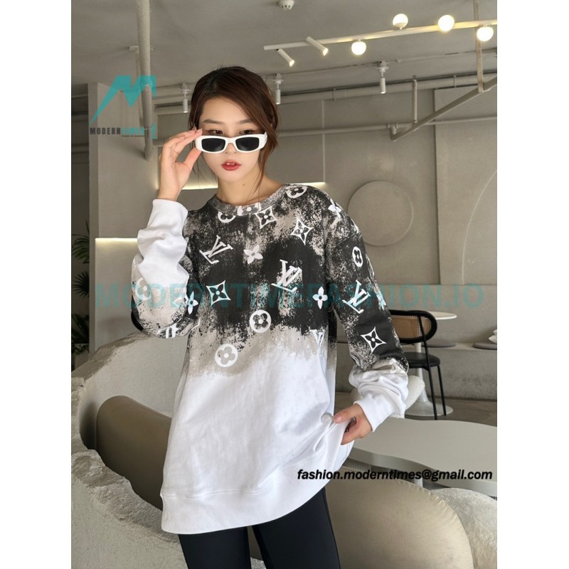 Louis Vuitton - 23FW Star Presbyterian Gradient Crewneck Hoodie