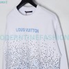 Louis Vuitton - 23Fw Splash Ink Full Star Gradient Logo Printed Round Neck Hoodie