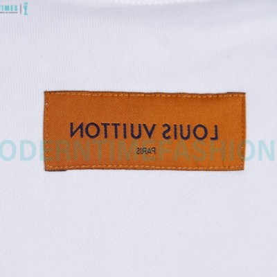 Louis Vuitton - 23Fw Splash Ink Full Star Gradient Logo Printed Round Neck Hoodie