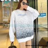 Louis Vuitton - 23Fw Splash Ink Full Star Gradient Logo Printed Round Neck Hoodie