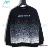 Louis Vuitton - 23Fw Splash Ink Full Star Gradient Logo Printed Round Neck Hoodie