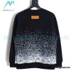 Louis Vuitton - 23Fw Splash Ink Full Star Gradient Logo Printed Round Neck Hoodie